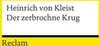 Der zerbrochne Krug. Ein Lustspiel Anteprima dell’immagine prodotto 2