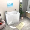 Sitzbadewanne Senioren Wanne Sitzwanne mit Tür S08-B-L Produktbild-Vorschau 2
