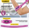 CAMBIVO Ellenbogenbandage 2 Pack verstellbarer, Tennisarm Produktbild-Vorschau 8
