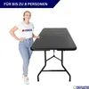 Buffettisch klappbar | HxBxT 74x180x75cm | mit Tragegriff | Produktbild-Vorschau 6