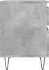 vidaXL Nachttische 2 Stk. Betongrau 40x35x50 cm Produktbild-Vorschau 7