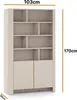 Aura Regal, 103 cm breed, van kasjmier, met asymmetrische Productafbeelding-voorbeeld 4