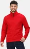 Regatta heren fleece top met rits tot aan de borst, model Productafbeelding-voorbeeld 4