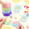 4 Stück Taba Squishy Cat, Squishy Toy Squishy Cat Paw, Fufu Produktbild-Vorschau 2