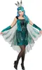 Pfau-Kleid Kostüm Karneval Fasching Party, Größe:M Produktbild-Vorschau 1