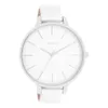 Montre Oozoo blanc en cuir Timepieces femmes Montre à Voir les images du produit 1