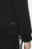 Nike B NSW REPEAT PK FZ HOODIE BLACK/BLACK/WHITE Anteprima dell’immagine prodotto 9