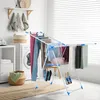 Séchoir à linge pliable Relaxdays, 2 ailes, 2 niveaux, Voir les images du produit 2