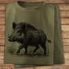 HUNT G-61 T-shirt Jäger Herren Baumwolle - Grün, Produktbild-Vorschau 2