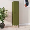 vidaXL Armoire à casiers vert olive 35x46x180 cm Acier Voir les images du produit 2