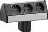 Schulte EVOline Dock 06.663 Steckdose SMALL 3fach Produktbild-Vorschau 1
