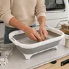 Schaum Faltbare Silikonschüssel 10 l mit Ablaufstopfen für Produktbild-Vorschau 14