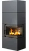 Kominek powietrzny Simple Box 8 kW Ø 200 Black Podgląd zdjęcia produktu 3
