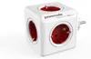 Allocacoc PowerCube Original, Drinnen, Typ F, Rot, Weiß, Produktbild-Vorschau 2
