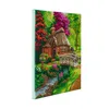 Crystal Art Kinkade Landhaus 30x30cm Produktbild-Vorschau 3