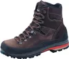 A single brown hiking boot is shown against a white background. Podgląd zdjęcia produktu