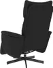 vidaXL Fauteuil relax avec repose-pieds Noir Similicuir Voir les images du produit 5