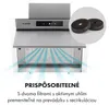 Klarstein Balzac šikmý digestor - extra tichý nástenný Náhľad obrázku produktu 8