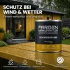 Schwedenfarbe Holzfarbe Holzlack Wetterschutzfarbe deckend Produktbild-Vorschau 4