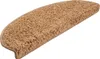 vidaXL Podložky na kroky 15 ks 65x21x4 cm béžové polkruhové Náhľad obrázku produktu 3