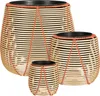 Mica Decorations Pot de fleurs Cancun - 45x45x40 cm - Voir les images du produit 1