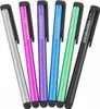 A group of six colorful stylus pens arranged diagonally against a white background. Produktbild-Vorschau