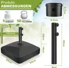 tillvex® Supporto per ombrellone GRAVIA con rotelle e freni Anteprima dell’immagine prodotto 2