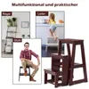 COSTWAY Tritthocker 3 Stufen, Leiterstuhl Trittstuhl Produktbild-Vorschau 6