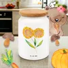 Mr. & Mrs. Panda Kaffeedose Blume Sonnenblume - Weiß - Produktbild-Vorschau 4