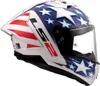 LS2 Integralhelm FF805 Thunder Carbon GP Aero XL Weiß / Rot Produktbild-Vorschau 4