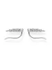 Thomas Sabo Damen Ohrringe Ear Climber Weiße Steine 925 Produktbild-Vorschau 3