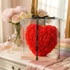 Kvetinové srdce flower box ruže v darčekovej krabici 25 cm Náhľad obrázku produktu 8
