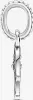 A silver charm pendant, likely for a bracelet, is shown against a white background. Anteprima dell’immagine prodotto