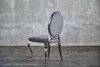 KAWOLA Stuhl LINDA Esszimmerstuhl Barock Velvet grau Produktbild-Vorschau 5