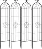 SucceBuy mreža 152 x 40,5 cm v sade 4 ks, kovová opora s Náhľad obrázku produktu 1