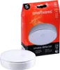 A Smartwares smoke detector is shown next to its packaging. Náhľad obrázku produktu