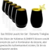 Stölzle Lausitz Becher 6er Set 465 ml matt schwarz und gold Voir les images du produit 11