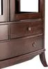 Wohnzimmer Möbel Klassische Holz Glas Vitrine Glasschrank  Produktbild-Vorschau 2