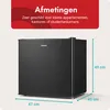Tomado TFM4402B - Mini-vriezer - 31 liter - Zwart Productafbeelding-voorbeeld 9