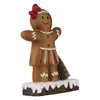 Clayre & Eef Décoration de Noël Père Noël en pain d'épice Voir les images du produit 2