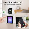 3MP 360° Videoanrufkamera, WiFi Kamera mit Zwei-Wege-Audio, Produktbild-Vorschau 2
