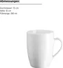 Kaffeebecher, Porzellan Kaffeebecher, Porzellan Barca Mäser Produktbild-Vorschau 3