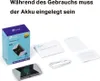 A product box and its contents, including a mobile hotspot, a USB cable, and documentation, are arranged on a white background. Produktbild-Vorschau