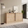 BEAUTYSOFA | Komoda MIRELA 160 cm, dub Artisan, příborník Náhled obrázku produktu 1