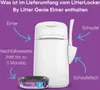 LitterLocker di Litter Genie, L'ORIGINALE, secchio per Anteprima dell’immagine prodotto 4