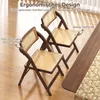 COSTWAY Esszimmerstühle 2er Set, Klappstühle Rattan, Produktbild-Vorschau 5