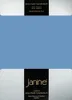 Janine JERSEY Spannbetttuch 5007 100 X 200 blau Produktbild-Vorschau 1