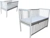 Kinderbett / Beistellbett / Babybett 2in1 120 x 60cm mit Produktbild-Vorschau 1