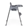 Detská vysoká stolička na kŕmenie 2v1 s podnosom a pásmi Náhľad obrázku produktu 7