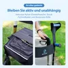 Safe Age® Rollator faltbar und leicht mit Sitz - Gehhilfe Produktbild-Vorschau 7